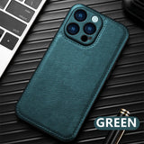 Business Luxury Leather Case For iPhone