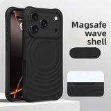 Water Ripple Silicone Magnetic Soft Shockproof  Case For iPhone