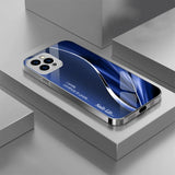Electroplated glass Shockproof Case for iPhone