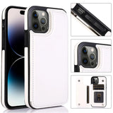 Luxury Retro Wallet Leather Case For iPhone