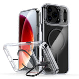 Original For Magnetic Invisible Lens Stand Holder Case For iPhone
