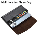 Holster Belt Clip Case Holder Leather Pouch Waist Bag for Phone