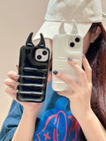 Fashionable horn glossy case for iPhone