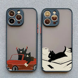 Funny Cat Daily Life Case For iPhone