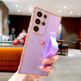 Plating Soft Silicone Case For Samsung Galaxy