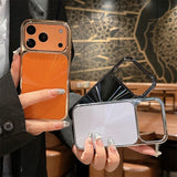 Luxury Plating CD Pattern Shockproof Case For iPhone