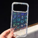 Shiny Little Stars Glitter Diamond Clear Phone Case For iPhone