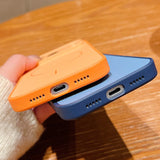Airplane Painting Print Magnetic Phone Case For iPhone