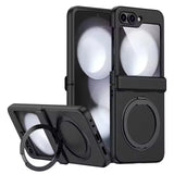 Magnetic  Hard  Holder Case For Samsung Galaxy Z Flip