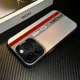 Luxury Sports Car Line Pattern Anti Fall Matte Case For iPhone