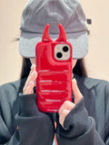Fashionable horn glossy case for iPhone