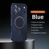 Luxurious Aluminium Magnetic Metal Case For iPhone