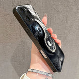 Yin Yang Bagua Formation Pattern Tempered Glass Case For iPhone