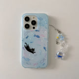 Cute & Dreamy Blue Colorful Fish Case for iPhone
