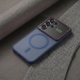 Luxury Matte Magnetic Phone Case For Samsung