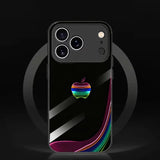 Premium Trendy Glass + TPU Shockproof Phone Case For iPhone
