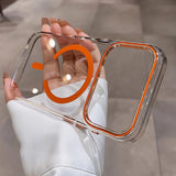 Luxury Crystal Clear Magnetic For Magnetic Case for iPhone