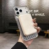 Corrugated Pattern Magnetic Case For iPhone