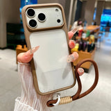 Intelligent Camera Touch Button Crystal Clear Phone Case for iPhone