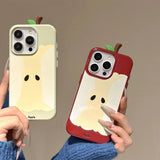 3D Apple Core Anti Drop Case For Iphone