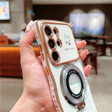 For Magnetic Large Window Case For Samsung