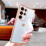 Plating Soft Silicone Case For Samsung Galaxy