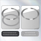 Thin Matte  Frameless Magnetic Wireless Charging Case for iPhone