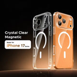 Transparent  Magnetic case for iphone