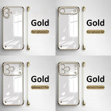 Ultra Thin Transparent  Frameless Case for Iphone