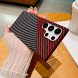 luxury Carbon fiber phone case for Samsung