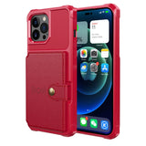 Magnetic Wallet Leather Phone Case for iPhone