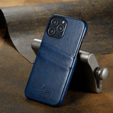 Card Holder Slots Pockets Stand Flip Leather Back Wallet Case For iPhone