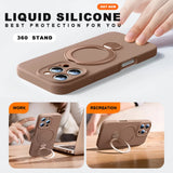 For Magnetic Stand Phone Case For iPhone