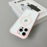 Luxury Original  Magnetic Transparent Case For iPhone
