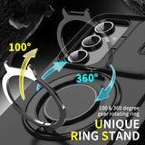 Folding Bracket Slide Magnetic Phone Case For Samsung