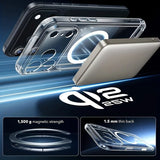 Transparent  Magnetic case for iphone