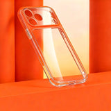 Transparent frosted magnetic case for iPhone