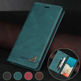 Anti-theft Flip Leather Wallet Case For Iphone