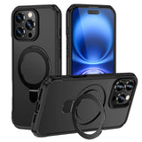 Magnetic Stand Anti-slip Bumper Phone Case For iPhone