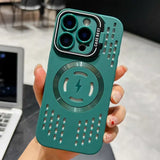 Hollow heat dissipation protective case for iPhone