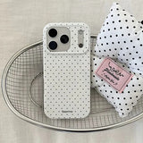 INS polka dots Shockproof Case for iPhone