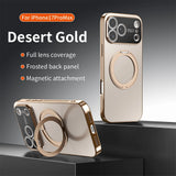 360° Rotating Magnetic Ring Stand Case for iPhone