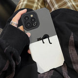 Cute Cat Soft Leather Case for iPhone