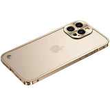 Aviation Aluminum Alloy Frame Bumperr Case For iPhone