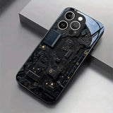 Black Cool Circuit Board Pattern Case For iPhone