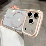 Luxury Glitter Clear For Magnetic Shockproof TPU  Case for iPhone