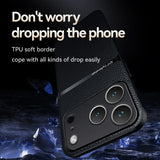 Amour Leather Pattern Phone Case For iPhone