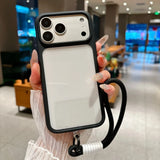 Intelligent Camera Touch Button Crystal Clear Phone Case for iPhone