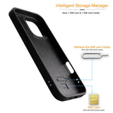 Camouflage Magnetic Lens invisible bracket Case for iPhone