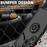 Luxury Matte Armour Magnetic Stand Phone Case For Samsung S26